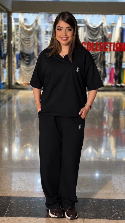 Ref 03: Ensemble Deux Pièces Polo Sport Chic