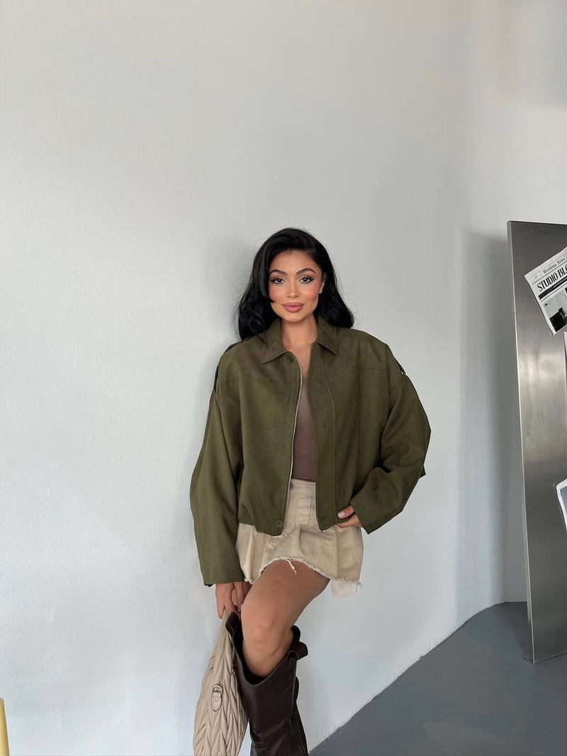 Bomber jacket Vesti caramel