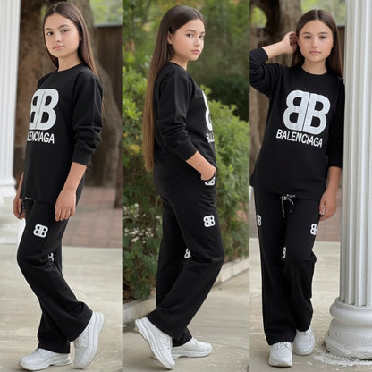 ( REF 01 ) Ensemble 2 Pièces “BB” – Sweat + Pantalon