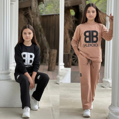 ( REF 01 ) Ensemble 2 Pièces “BB” – Sweat + Pantalon