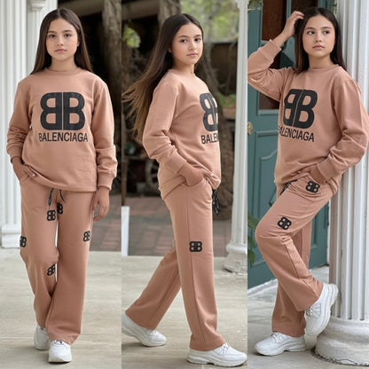 ( REF 01 ) Ensemble 2 Pièces “BB” – Sweat + Pantalon