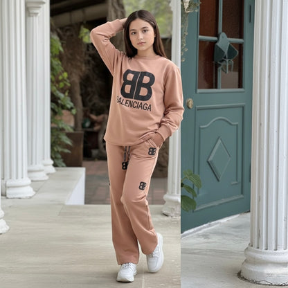 ( REF 01 ) Ensemble 2 Pièces “BB” – Sweat + Pantalon