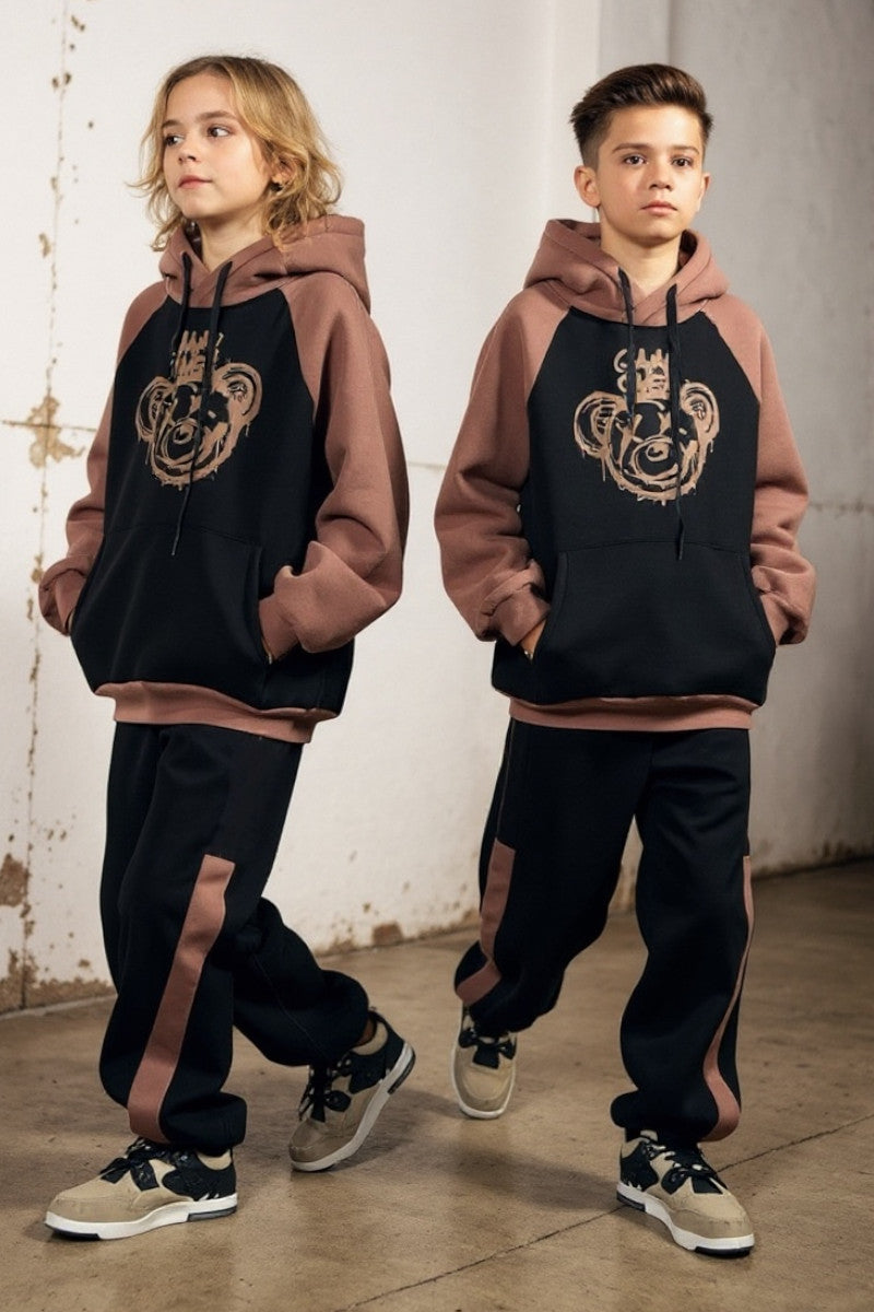 (REF 08) Ensemble chaud garçon – Sweat et pantalon Game Over