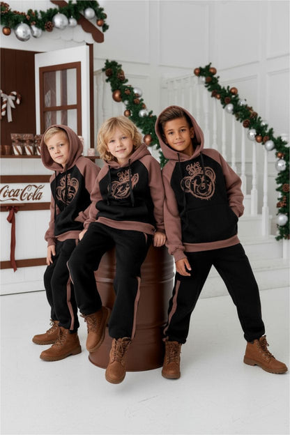 (REF 08) Ensemble chaud garçon – Sweat et pantalon Game Over