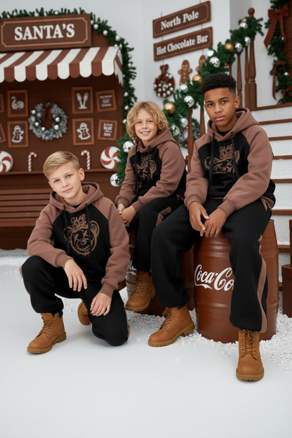 (REF 08) Ensemble chaud garçon – Sweat et pantalon Game Over