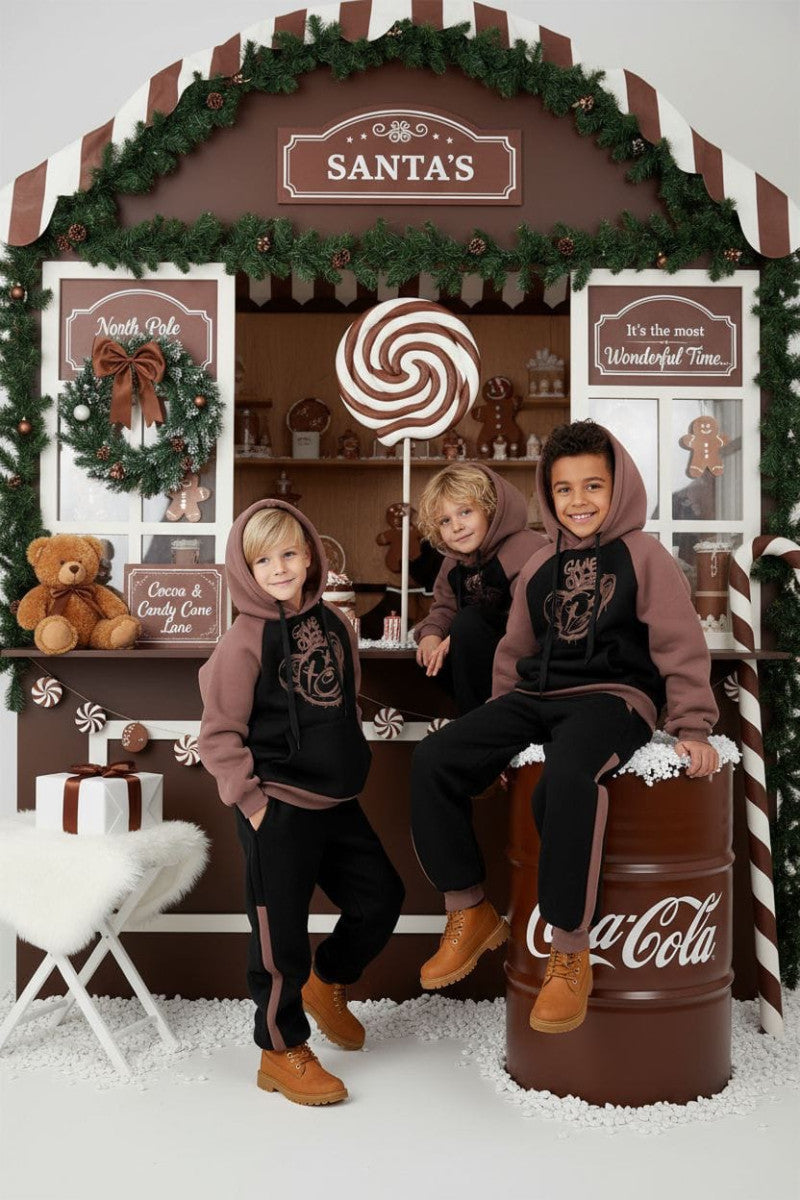 (REF 08) Ensemble chaud garçon – Sweat et pantalon Game Over