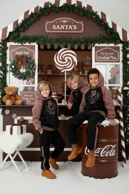 (REF 08) Ensemble chaud garçon – Sweat et pantalon Game Over