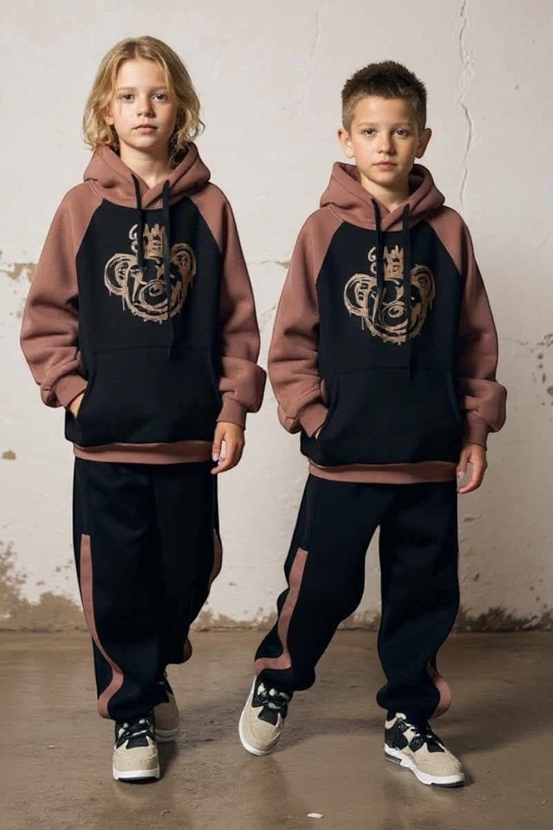 (REF 08) Ensemble chaud garçon – Sweat et pantalon Game Over