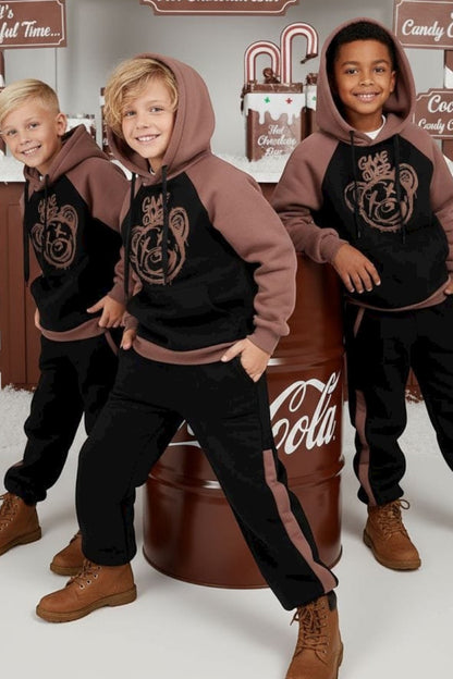 (REF 08) Ensemble chaud garçon – Sweat et pantalon Game Over