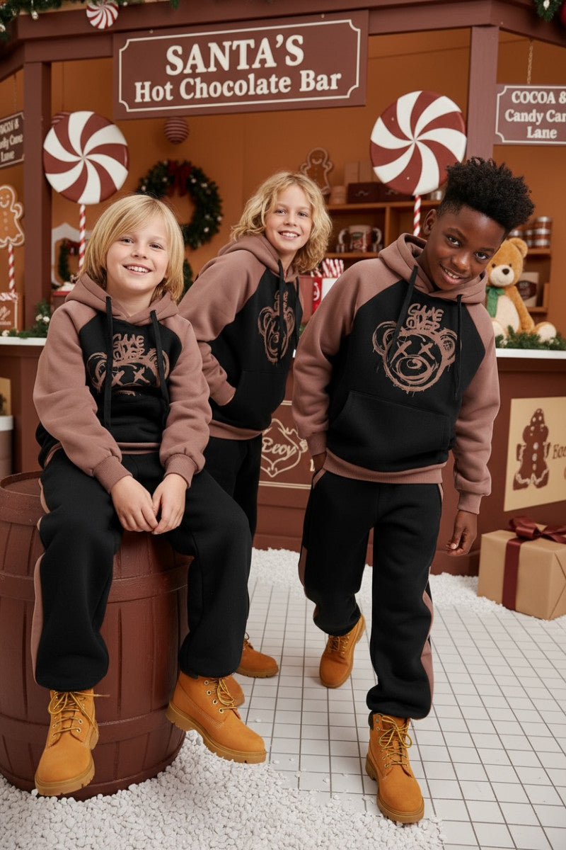 (REF 08) Ensemble chaud garçon – Sweat et pantalon Game Over