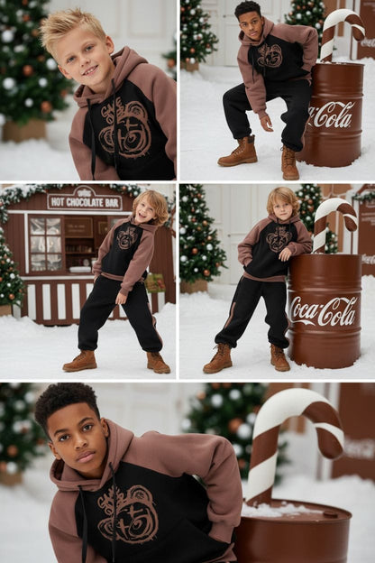 (REF 08) Ensemble chaud garçon – Sweat et pantalon Game Over