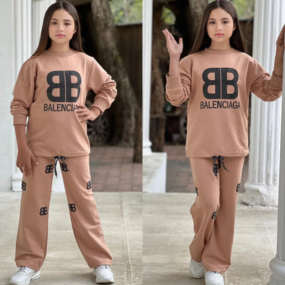 ( REF 01 ) Ensemble 2 Pièces “BB” – Sweat + Pantalon