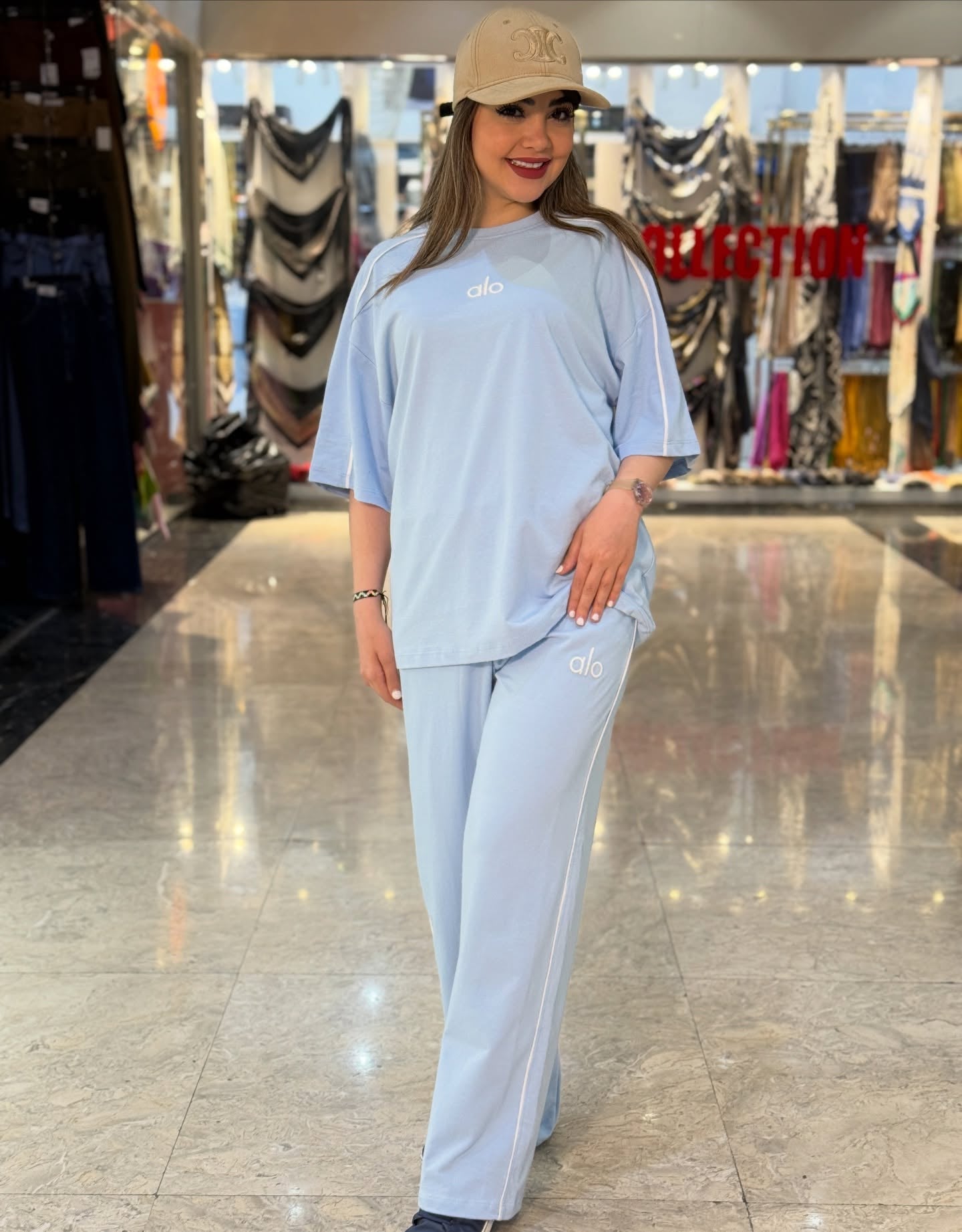 Ref 04 : Ensemble Lounge Oversize à Liseré
