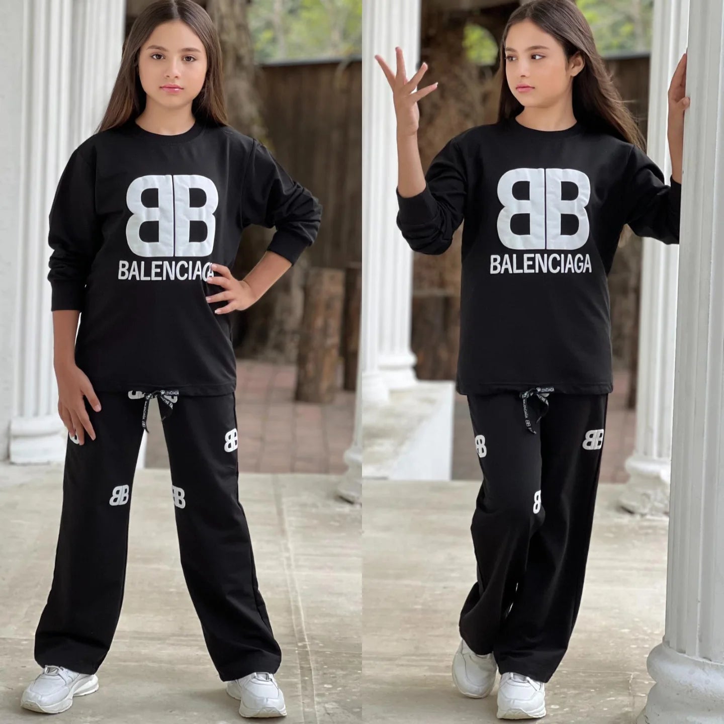 ( REF 01 ) Ensemble 2 Pièces “BB” – Sweat + Pantalon