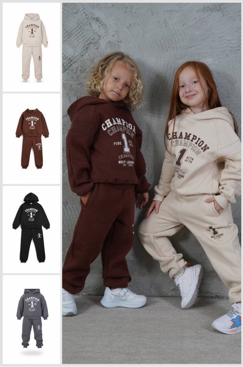 (REF 07) Ensemble chaud – Sweat et pantalon Champion