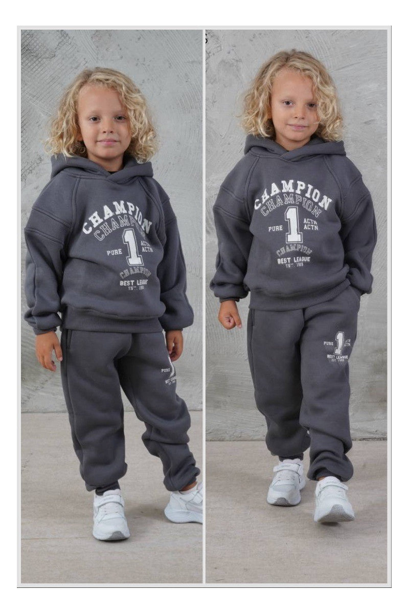 (REF 07) Ensemble chaud – Sweat et pantalon Champion