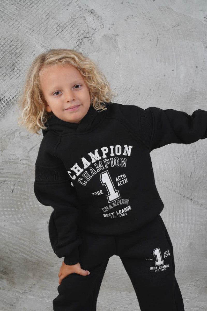 (REF 07) Ensemble chaud – Sweat et pantalon Champion