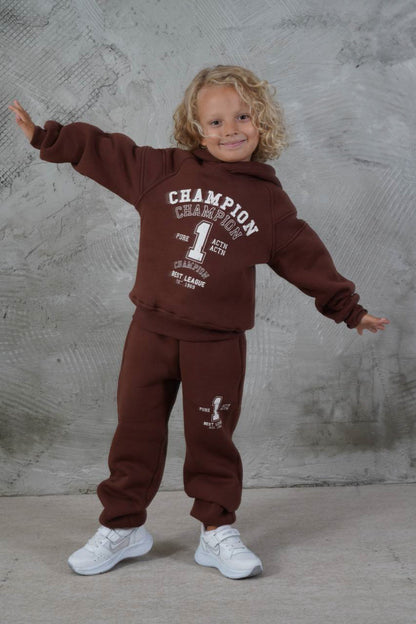 (REF 07) Ensemble chaud – Sweat et pantalon Champion