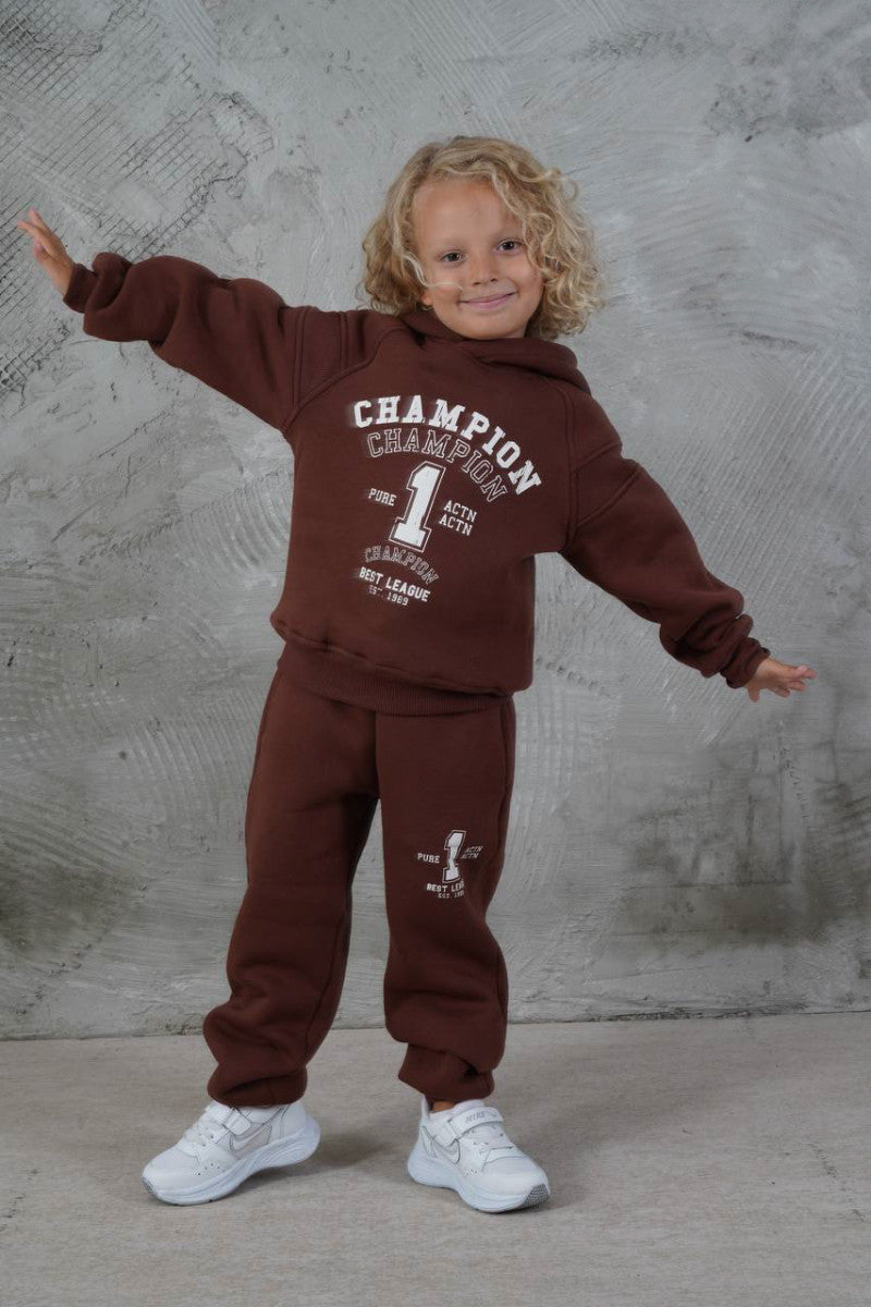 (REF 07) Ensemble chaud – Sweat et pantalon Champion