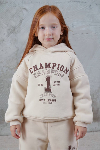 (REF 07) Ensemble chaud – Sweat et pantalon Champion