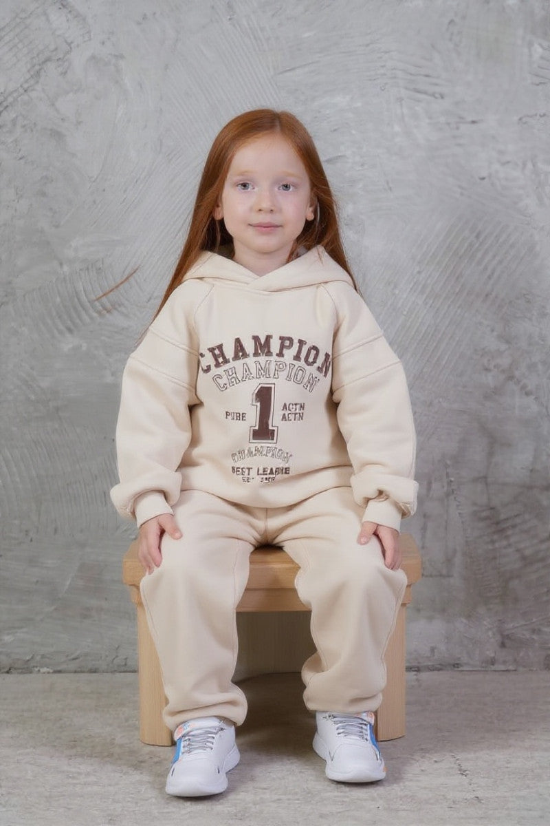 (REF 07) Ensemble chaud – Sweat et pantalon Champion